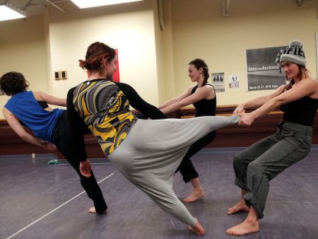 A new dance performance by the Mocean Dance Company provides a rare opportunity for young dancers to come home and hone their craft.  There should be many more projects like it, dancers say. Photo Rebecca Zimmer