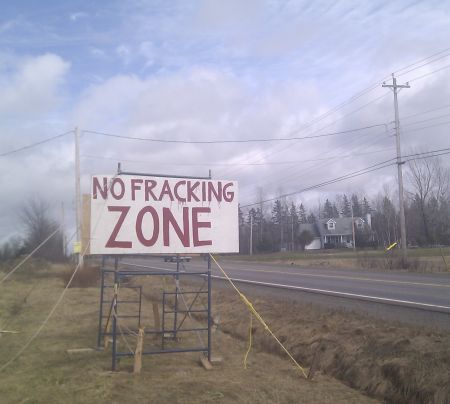  The impacts of shale gas exploration - from clearcutting, to increased traffic, to water and air pollution - have many Nova Scotians concerned, but it's fracking in particular that has struck a nerve.  Photo: Yuill Herbert
