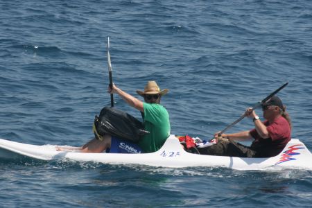 Nick Wallwork and Bob Lovelace Hit the Open Seas in a Kayak