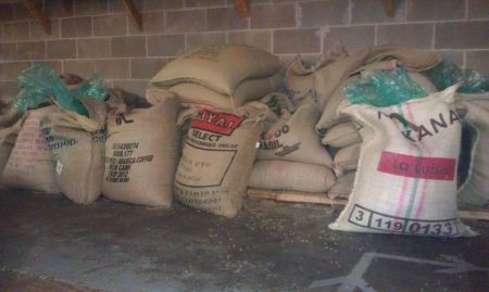 Bags of coffee. (Photo by Patrick Weldon.)