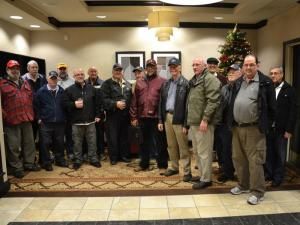 PSAC local 851000, the "Airport Commissionaires," celebrate their back-pay victory. [Photo: PSAC Atlantic]  