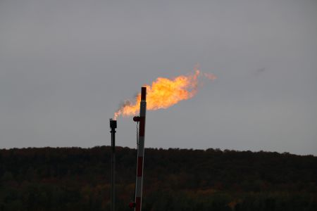 Localized risks of fracking? Clear and present and lots of data gaps to boot. [Photo: M. Howe]