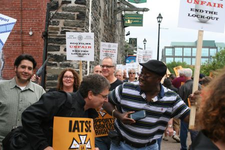 Last week the Nova Scotia Labour Board ruled once again against Egg Films, finding that the company bargained in bad faith and imposed an illegal lock-out of its production workers. Photo Robert Devet 