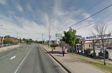 The Mumford intersection where the altercation took place. (Photo via Google Street View)