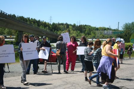 Some of the groups facing cuts in Community Services grants have been critical of the department in the past. People First and the NSACL believe that people living with intellectual disabilities should not be warehoused in large institutions.  Photo Robert Devet    