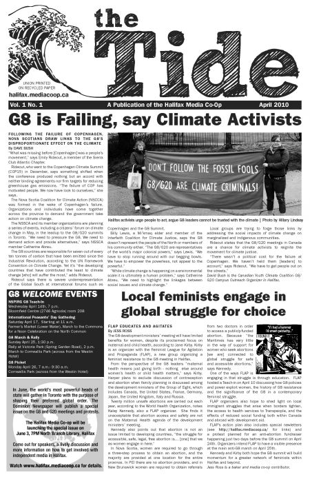 Featuring stories on climate justice, agriculture, feminist organizing and labour rights. 