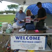 Occupy Palm Beach County, Dec. 2, 2011