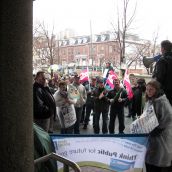 Rally Against Bill C-10 Budget Implementation Act - Saturday