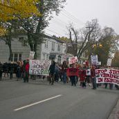 Halifax Rally in Solidarity With New Brunswick Anti-Shale Gas Protest