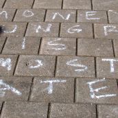 The Peoples Chalk Messages. Why I Occupy NS