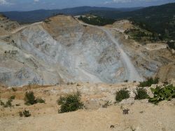 Cathy Gerrior visited Guatemalan communities affected by open-pit mining. (Cathy Gerrior photo, unknown site in Guatemala)