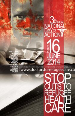 Health providers to rally Dalhousie Medical School  June 16th to protest impact of federal cuts to refugee health services