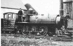 Sampson, oldest locomotive in Canada, now located at the Nova Scotia Museum of Industry in Stellarton, Nova Scotia.