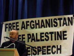 George Galloway at St. Andrew's Hall.