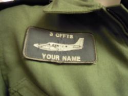 You even get a patch with your name on it! 