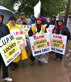 Canada Post workers Locked Out