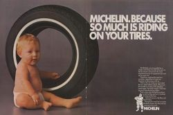 Michelin threat advertisement