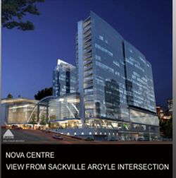 Rank Inc holds the contract for the more than $159 million (they won't say how much more) proposed Halifax Convention Centre. Proponents of the Centre say it will revitalize a dying downtown core. image: Rank Inc.