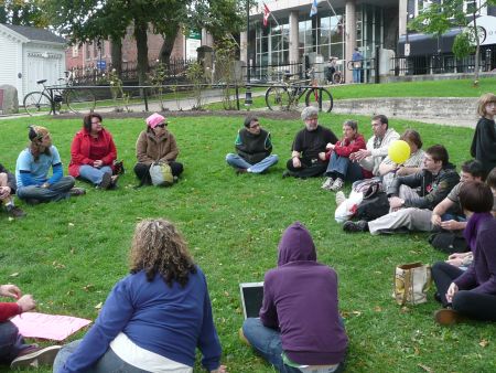 A discussion group on alternatives to capitalism.  