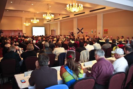 A crowd of close to 300 concerned Nova Scotians were in attendance