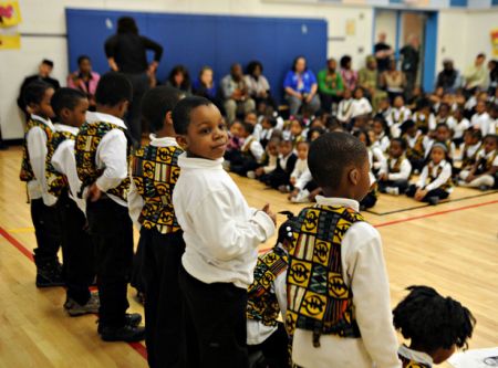 An Africentric Alternative School began operating in the Toronto District School Board in 2009. (Photo: getusonthebus.wordpress.com)