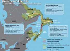 The Maritime Link is shorthand for a mega-project that involves the damming of the Lower Churchill River, the construction of a generating plant at Muskrat Falls in Labrador, and the sub-sea cable and overhead transmission lines necessary to deliver electricity to Nova Scotia and beyond. 