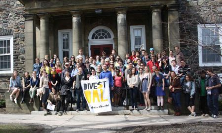 Students will find out on Tuesday if Dalhousie University plans to withdraw its fossil fuel investments. Photo Kendra Lovegrove