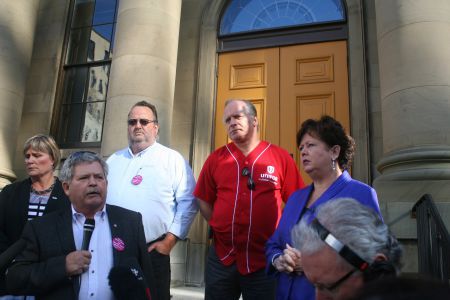 In September the four health care unions asked for bargaining associations. Yesterday that is what they got. Photo Robert Devet