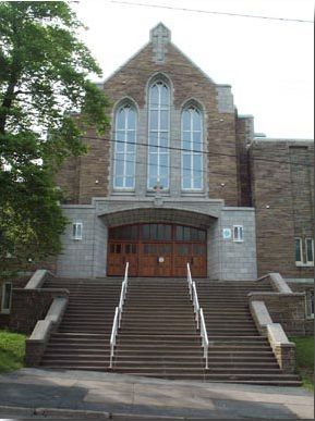 The former St. Joseph's Church (Blessed Mother Teresa Parish website).