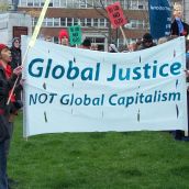 March Against the G8 in Halifax