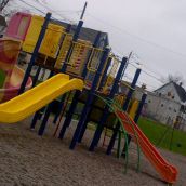 Whitney Pier. The playground is not a barrier because it is free to the public to play on!