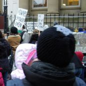 Photos from Midwife Rally. January 20th, 2011. Provincial House, Halifax, Nova Scotia