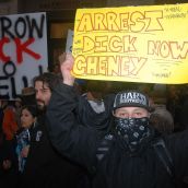 A War Criminal's Welcome for Dick Cheney
