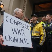 A War Criminal's Welcome for Dick Cheney