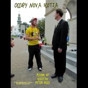 Mayor Peter Kelly Visits Occupy Nova Scotia