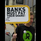 Banks must pay their share!