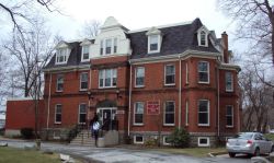 The Halifax Infants Home on Tower Road faces possible demolition.  As a first gesture, to demonstrate respect for women's history and their early activism in Halifax St. Mary's University should reconsider this decision.  Photo credit Heritage Trust of Nova Scotia