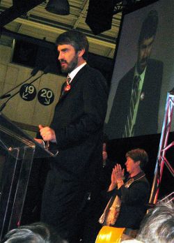 Nova Scotia Liberal leader Stephen McNeil won't confirm that his party commissioned a poll asking whether respondents would support banning health care strikes. (Wikipedia photo)